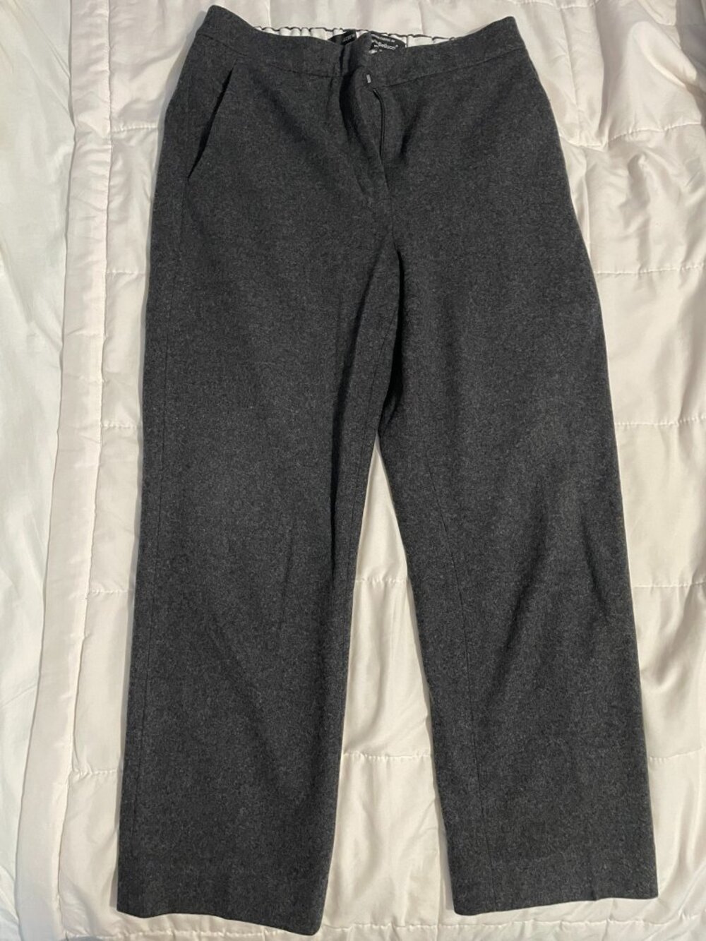 J. Crew Women's Wool Slacks - Size 8